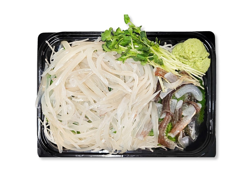 산오징어회