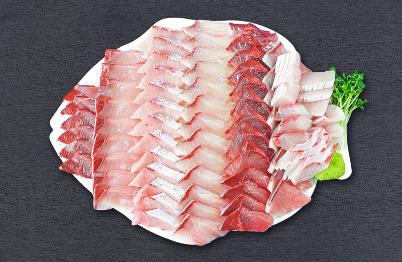 하이엔드  특대방어(돼지방어)회 노마진 행사